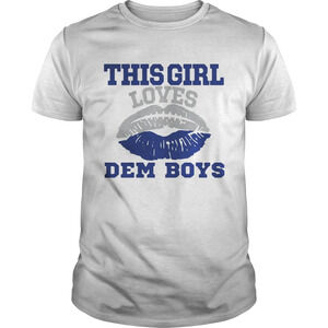 This Girl Loves Dem Boys Lip Shirt